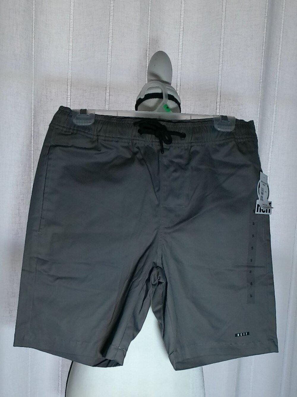 NEFF NWT Men's Elastic Waist w/Drawstring Splash Board Shorts w/Pockets S
